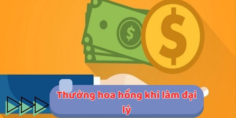 Thưởng hoa hồng cho các đại lý khi liên kết quảng bá thương hiệu 